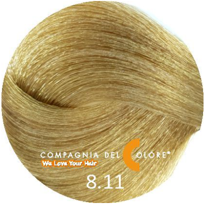 COMPAGNIA DEL COLORE краска для волос 100 МЛ 8.11