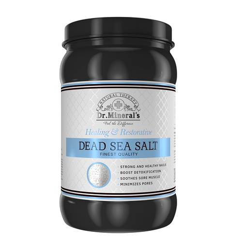 Dr. Mineral’s Соль для ванн «DEAD SEA SALT» -Соль Мертвого моря , банка 2,7 кг