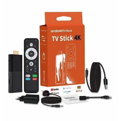 ТВ-адаптер Smart TV Stick 4K Android 10 TV 216 WiFi HDR 245000₽