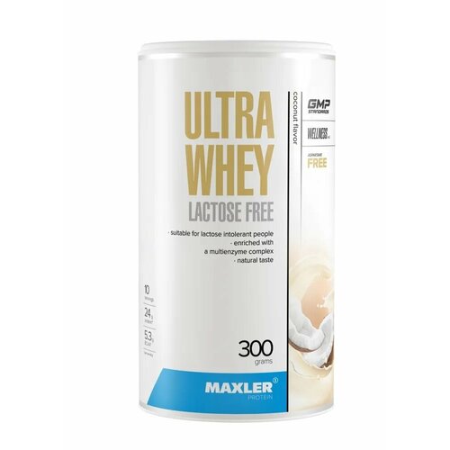 Maxler Ultra Whey Lactose Free 300 гр (Maxler) Кокос maxler ultra whey lactose free 300 гр maxler кокос