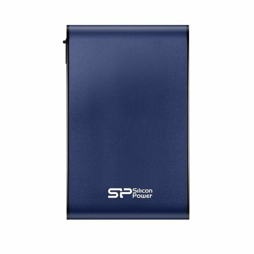 Портативный HDD Silicon Power Armor A80 1 TB USB 3.2, синий, металл ssd жесткий диск usb3 1 120gb ext b80 sp120gbpsdb80scs silicon power