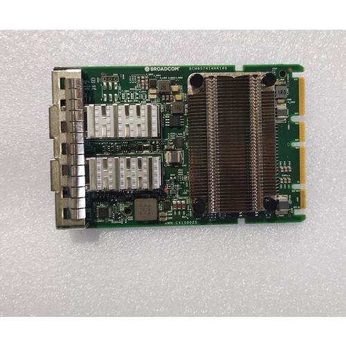 контроллер dell broadcom 57412 dual port 10gb sfp pcie adapter low profile customer install 540 bbvl Сетевая карта Dell Broadcom 57412 Dual Ports 10GB SFP OCP 0CP610