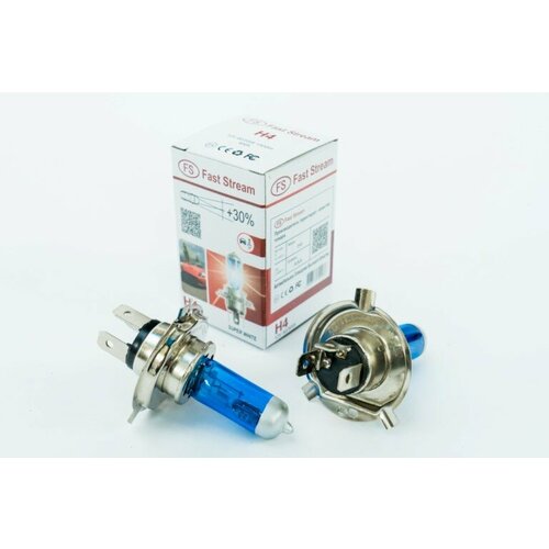 Лампа H4 12V 60/55W P43t н/о SUPER WHITE