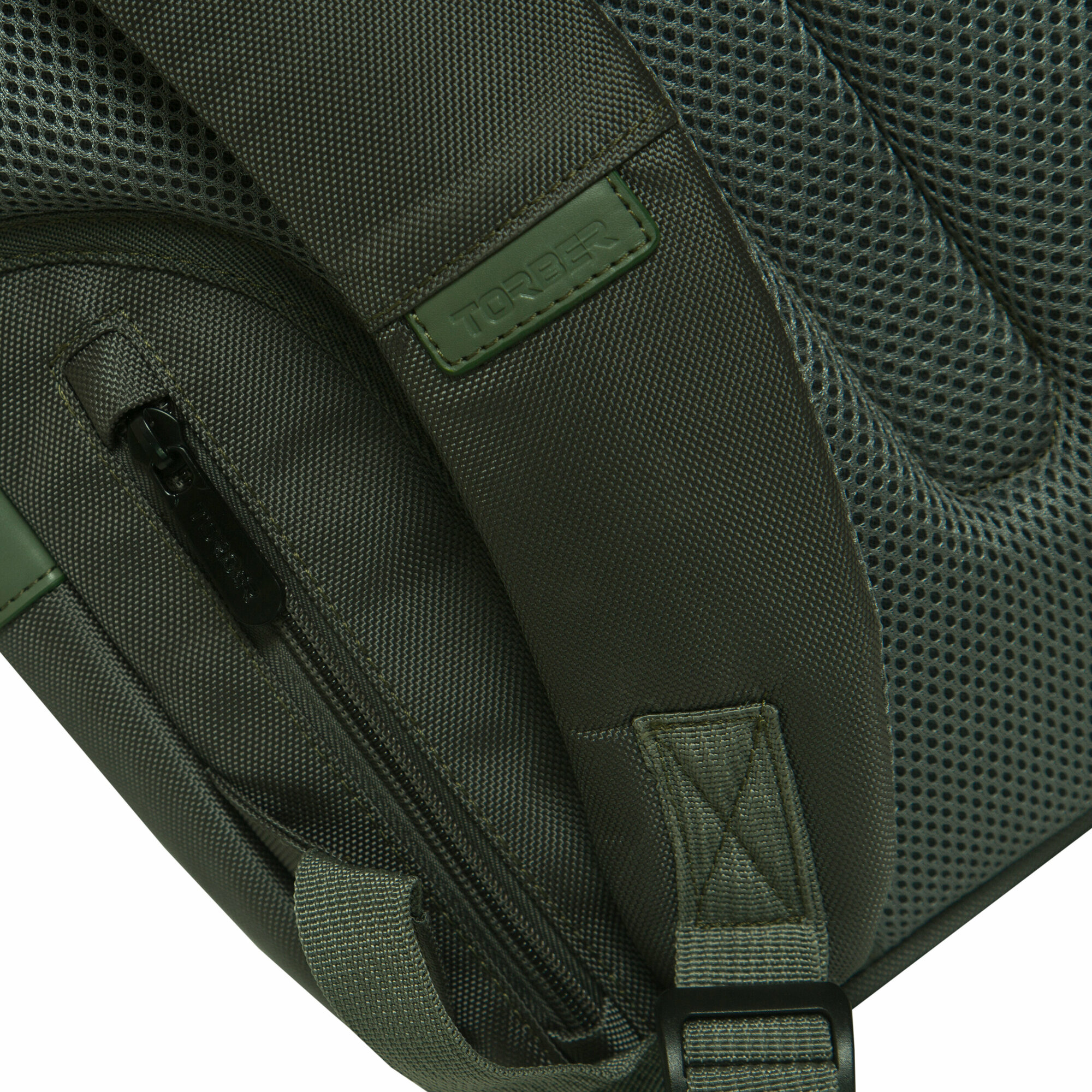 Рюкзак Torber Vector 15,6" T7925-GRE с отделением для ноутбука, серо-зеленый - фото №11