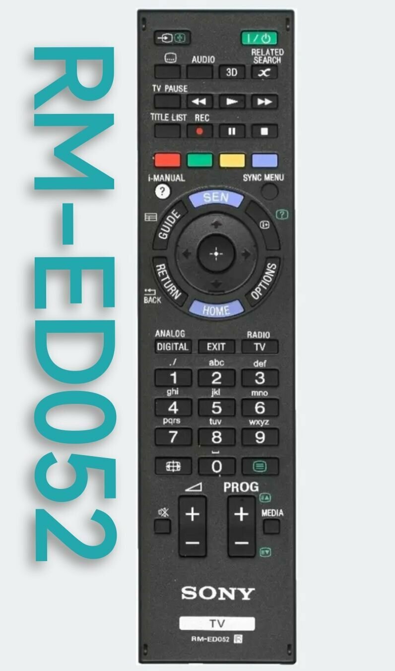 Пульт RM-ED052 для SONY/сони/sc телевизора