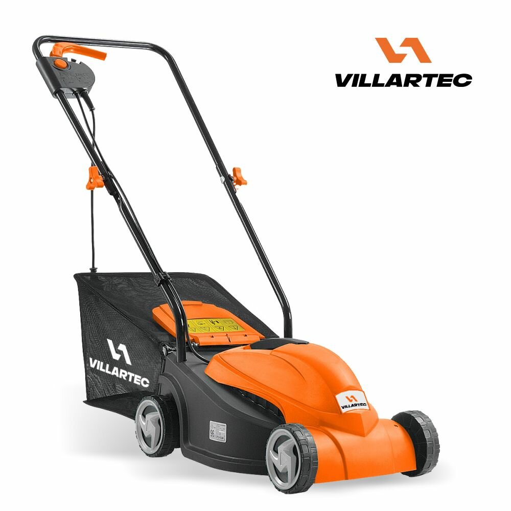 Газонокосилка электрическая VILLARTEC ME1232 / 1200 Вт - фотография № 7