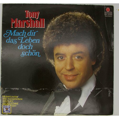 Виниловая пластинка Tony Marshall - Mach Dir Das Leben Doch
