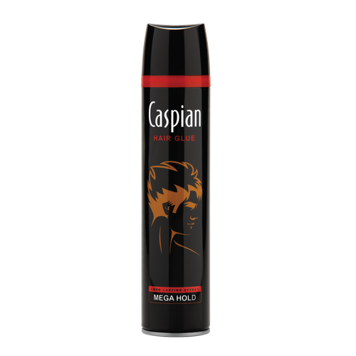 Лак-клей для волос сверхсильной фиксации CASPIAN HAIR Glue 250 мл MEGA HOLD