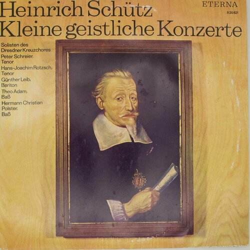 Виниловая пластинка Генрих Шютц - Маленькие Духовные Концер виниловая пластинка генрих шютц симфония сакраэ 1