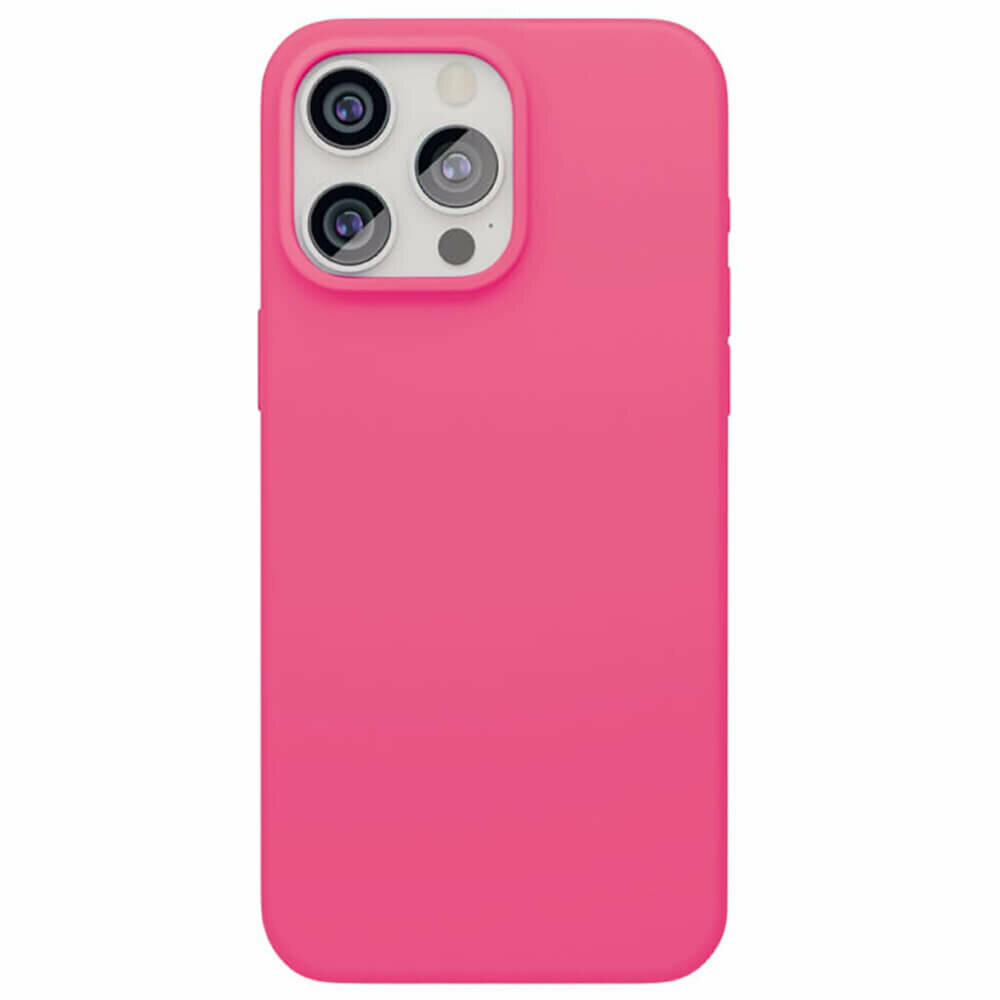 Чехол VLP Aster Case с MagSafe для iPhone 15 Pro, неоновый розовый