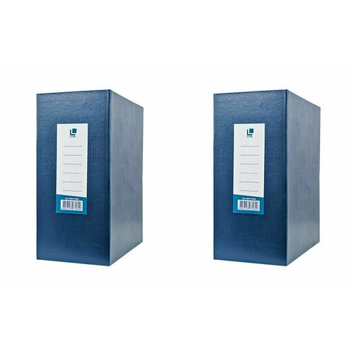 Lite Короб архивный, А4, 140 мм, синий, 2 шт