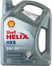 "Shell Helix HX8 Synthetic" 5W30 4L