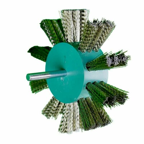 Щетка дисковая Osborn 100х23 мм хв6 мм гофрированная латунированная сталь 1885₽