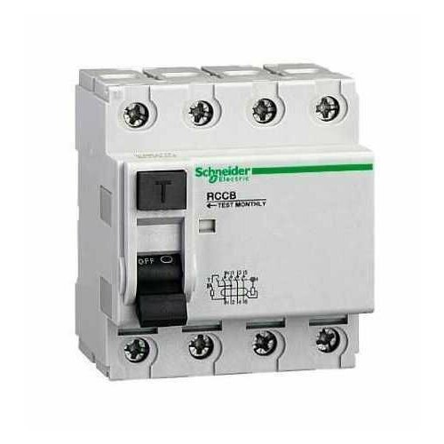 УЗО Schneider Electric Multi9 4P 63А 300мА (AC)