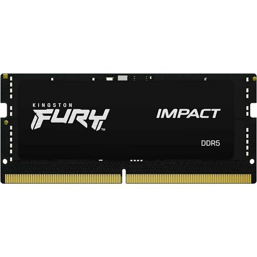 Память DDR5 SODIMM 32Gb 4800MHz CL38 11 В Kingston FURY Impact Black KF548S38IB-32 Retail 1230000₽