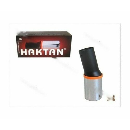 Насадка на глушитель № 410 haktan ht хром d-38-48 болты