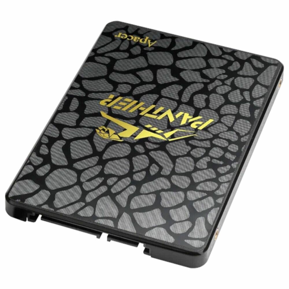Накопитель APACER AS340 Panther, 120Gb, 3D TLC, AP120GAS340G-1, R550Mb/s, W500Mb/s, 30TBW, RTL — фото 1