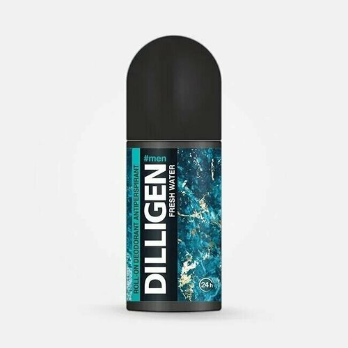 DILLIGEN Дезодорант роликовый Fresh Water, 50 мл дезодорант спрей мужской dilligen fresh water 150мл