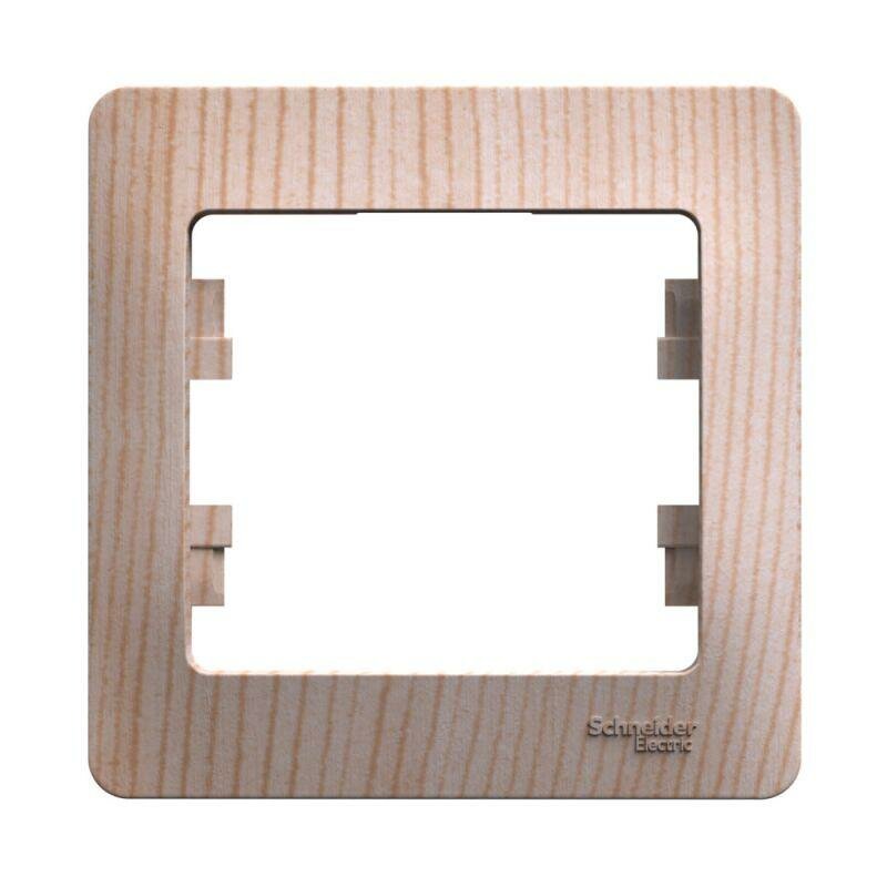 фото Рамка 1-пост. Glossa сосна SE GSL001501