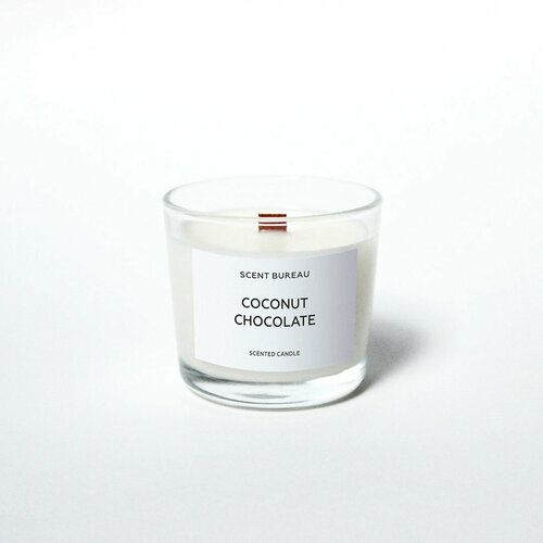 Scent Bureau «Coconut Chocolate/Кокос и шоколад», ароматическая свеча 100 мл