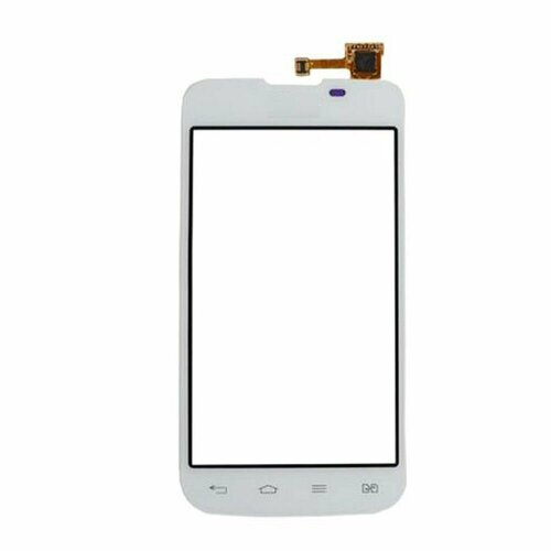 Тачскрин (сенсорное стекло) для LG E455 (Optimus L5 II Dual) белый сенсорное стекло тачскрин для lg optimus l5 dual e615 черное