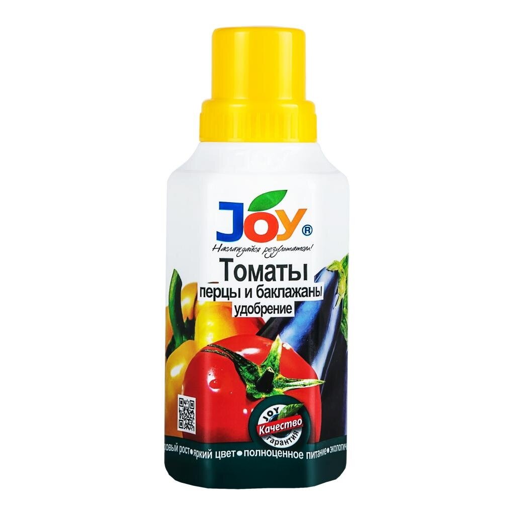 Удалить Удобрение "Joy" Лигногумат томаты, перцы и баклажаны 330мл - фотография № 6