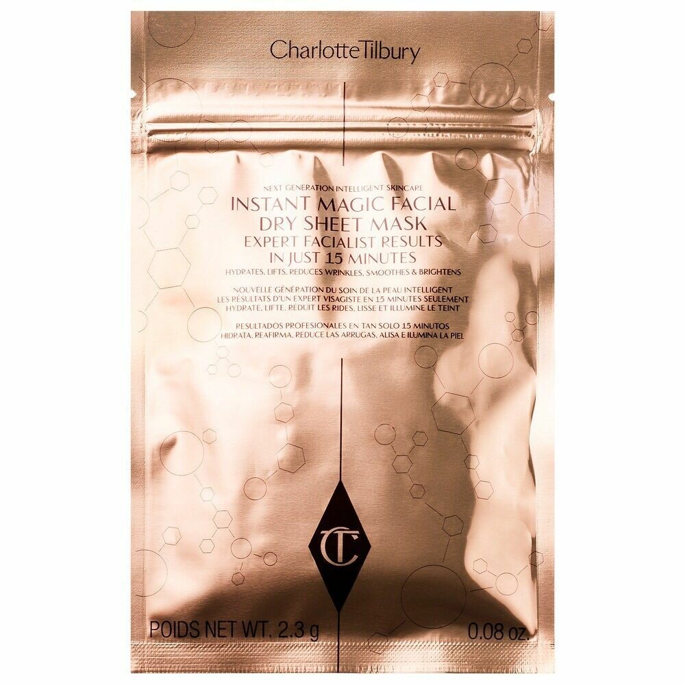 Charlotte Tilbury Instant Magic Facial Dry Sheet Mask маска для лица