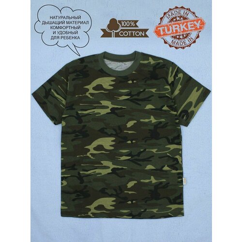 фото Футболка mimic, размер 152, мультиколор