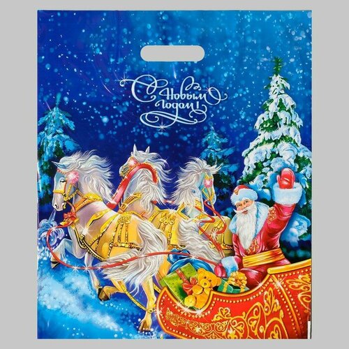 Пакет Сани полиэтиленовый с вырубной ручкой 47х40 см 45 мкм набор 5 штук 680₽