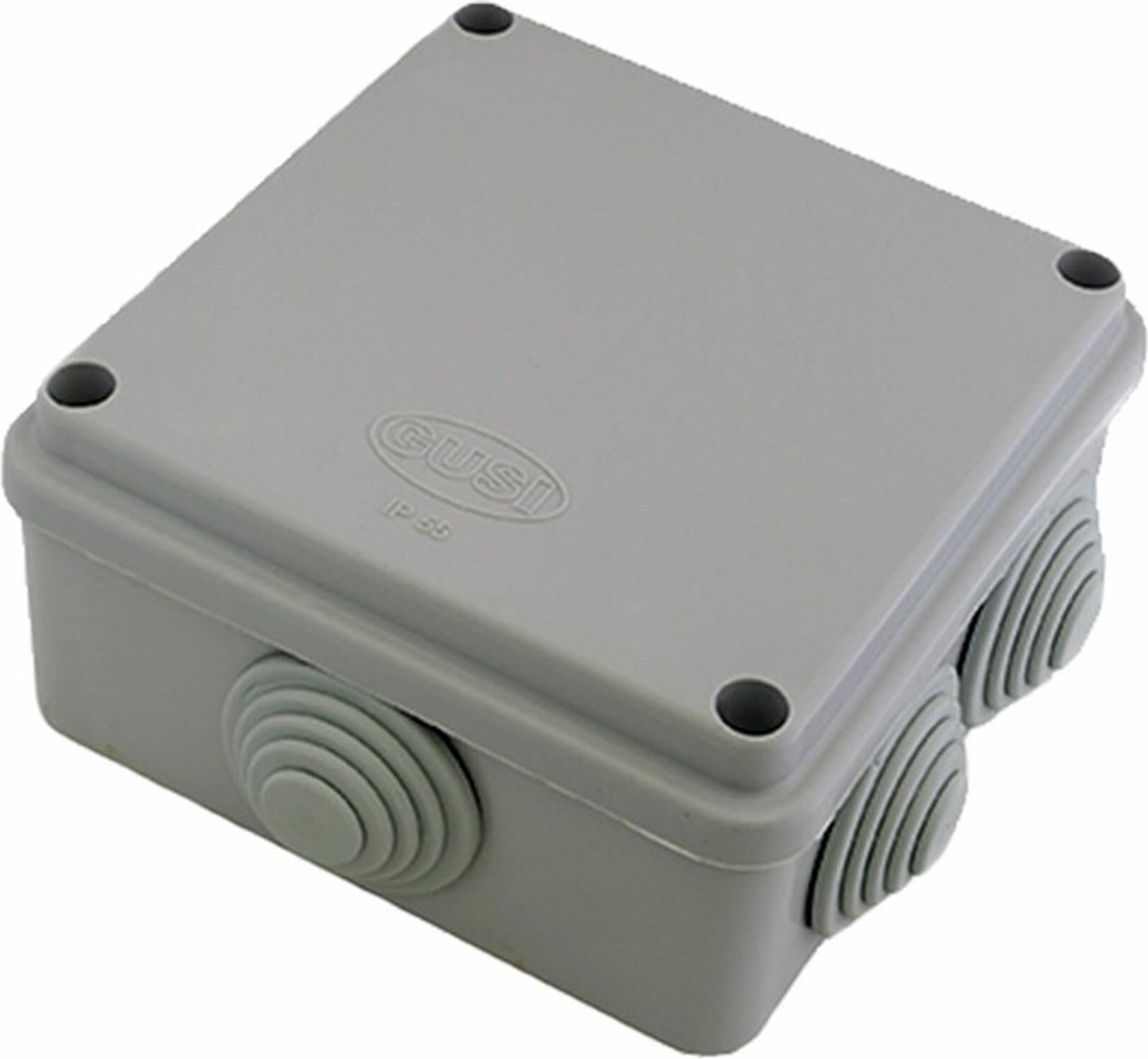 Распределительная коробка Gusi Electric С3В106 6 вводов 100х100х50 мм