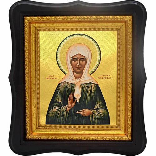 Икона Матроны Московской Святой блаженной. икона киот лука святой исповедец