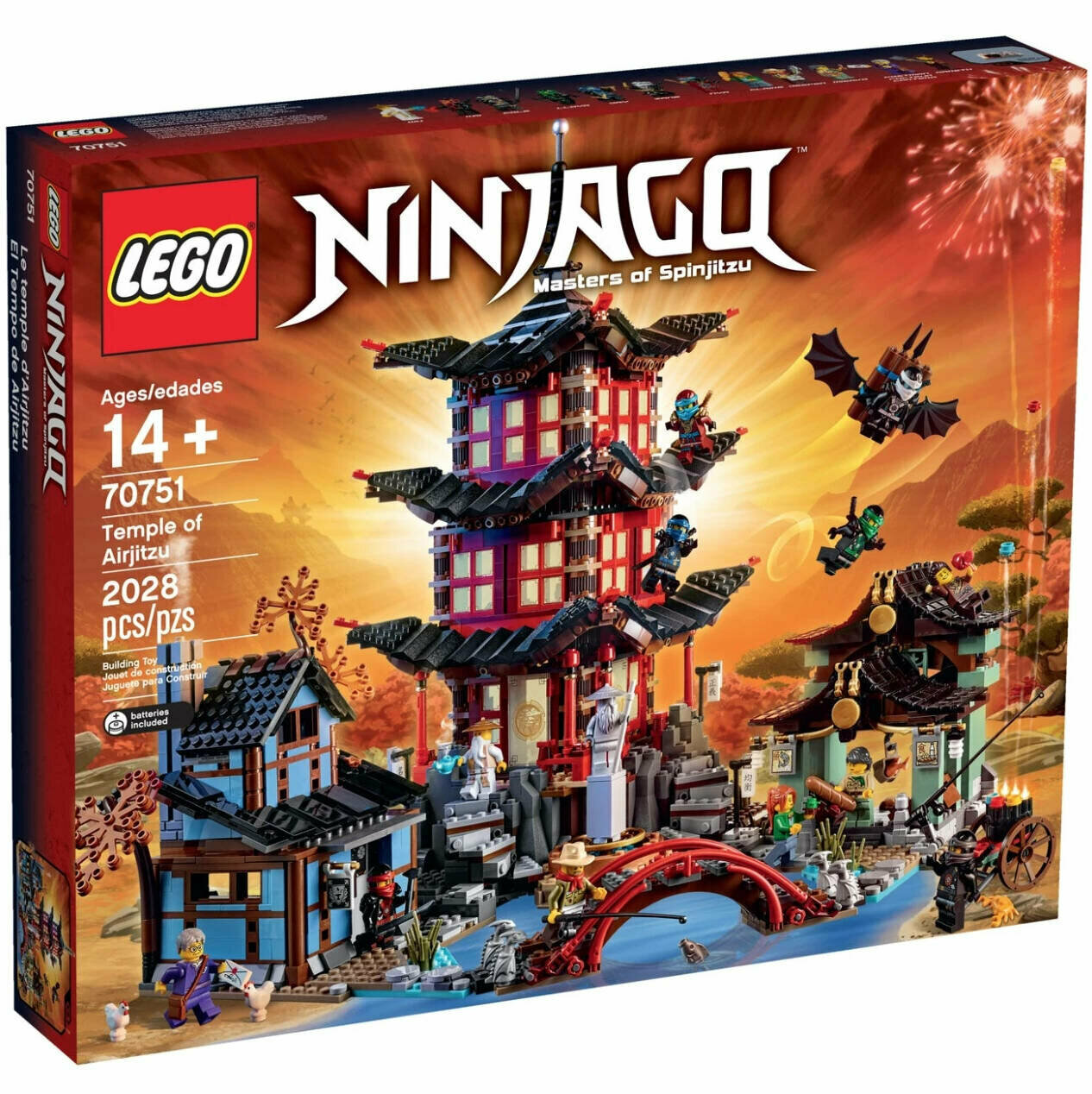 LEGO NINJAGO 70751 Храм Аэроджитцу