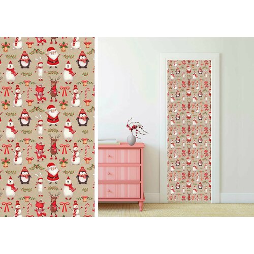 Штора на дверной проём Новый Год! 62*200 см AzarovaPro