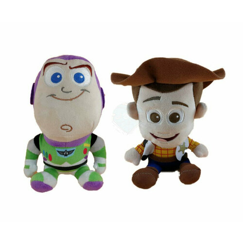 Мягкие игрушки Вуди и Базз Лайтер - Toy Story (2шт) toy story 3