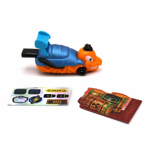 Игровой набор Bugs Racings Dash Гонка жуков с 1 машинкой Оса сине оранжевая K02BR002-6