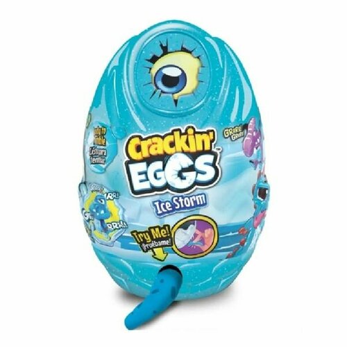 Crackin'Eggs Игрушка мягконабивная динозавр 22 см в яйце. Серия Ледниковый Период SK003A1