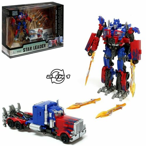 Робот Предводитель трансформируется с элементами из металла 2906₽