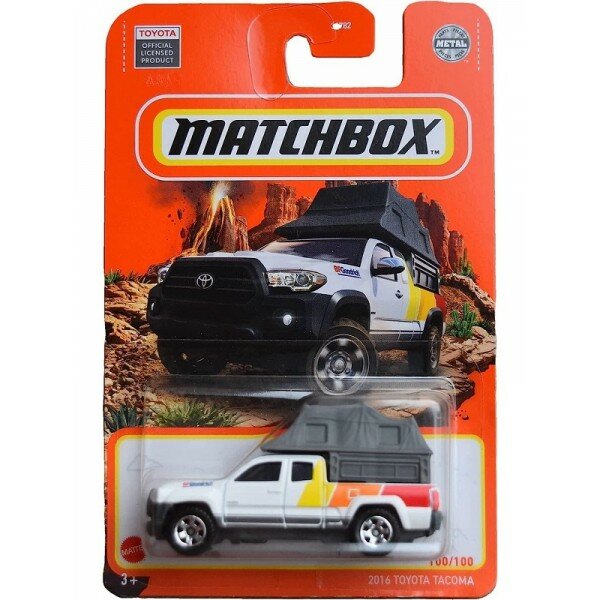 Машинка Mattel Matchbox 216 Toyota Tacoma, арт. HFT21 (C0859) (100 из 100)