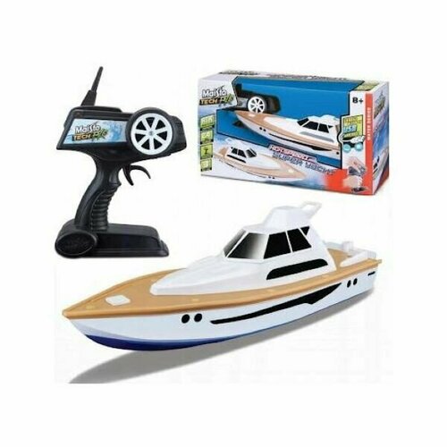 Катер на радиоуправлении RC Speed Boat - Super Yacht Maisto лодка на радиоуправлении maisto hydro blaster boat 2 4ghz 82763