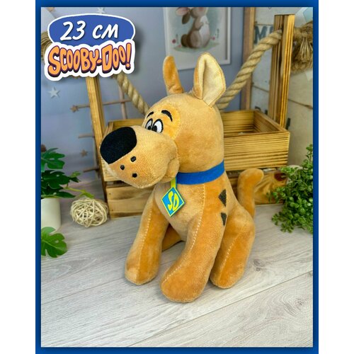 Мягкая игрушка Пёсик Скуби-Ду (Scooby Doo) 23 см - плюшевая собака гелси джеймс скуби ду и снежный человек