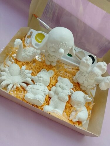 Изображение товара Набор 3D раскраска из гипса