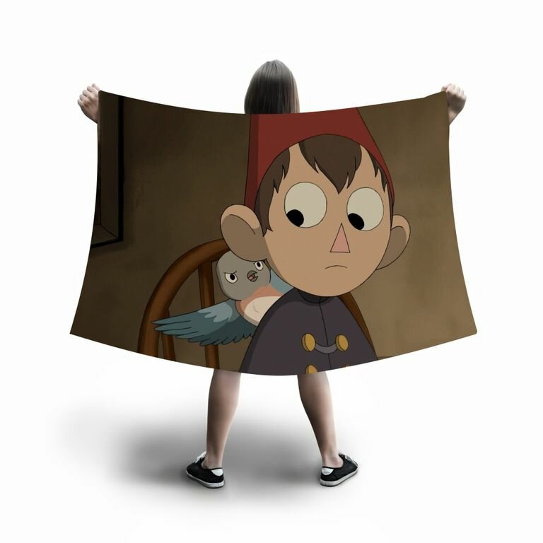 Флаг большой По ту сторону изгороди, Over the garden wall №3,