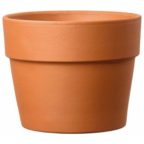 Кашпо DEROMA Perfetto d13 см керамическое коричневое