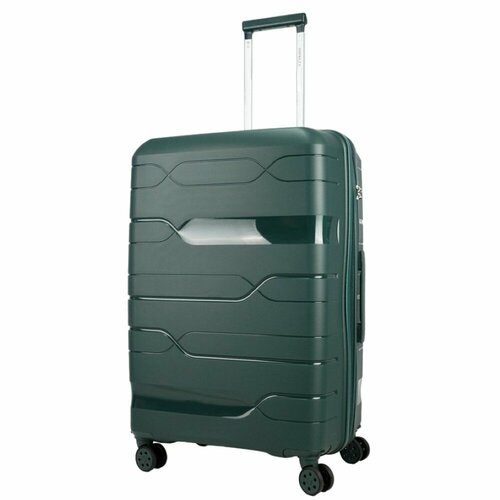 фото Чемодан ambassador classic, 80 л, размер m+, зеленый