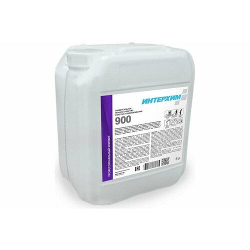 Универсальное средство очистки и обезжиривания интерхим 900 5 л ih90050 1650₽