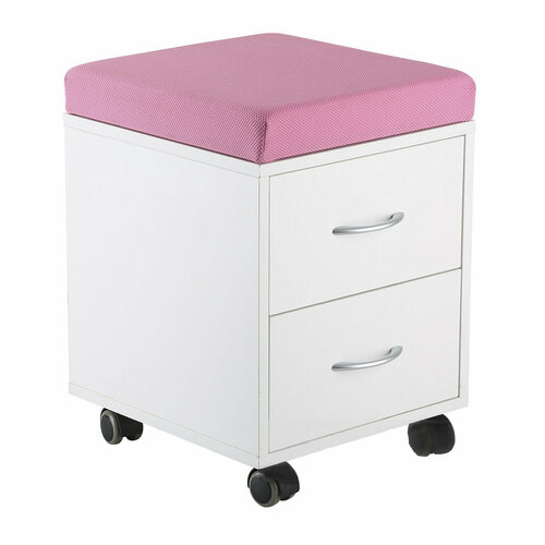 Тумбочка детская на колесиках розовая FunDesk SS15W Pink 9990₽
