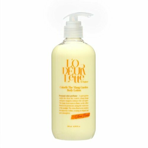 L'odeurlette Лосьон для тела L'odeurlette In England c ароматом иланг-иланг и мандарина, 500 мл