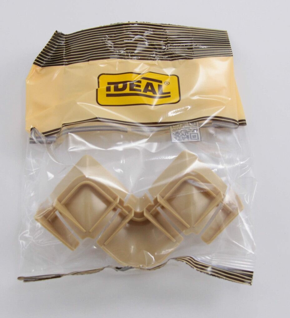 фото Набор комплектующих к плинтусу для столешницы "Идеал" (1 набор во флоупак), 012-0 Бежевый Глянцевый