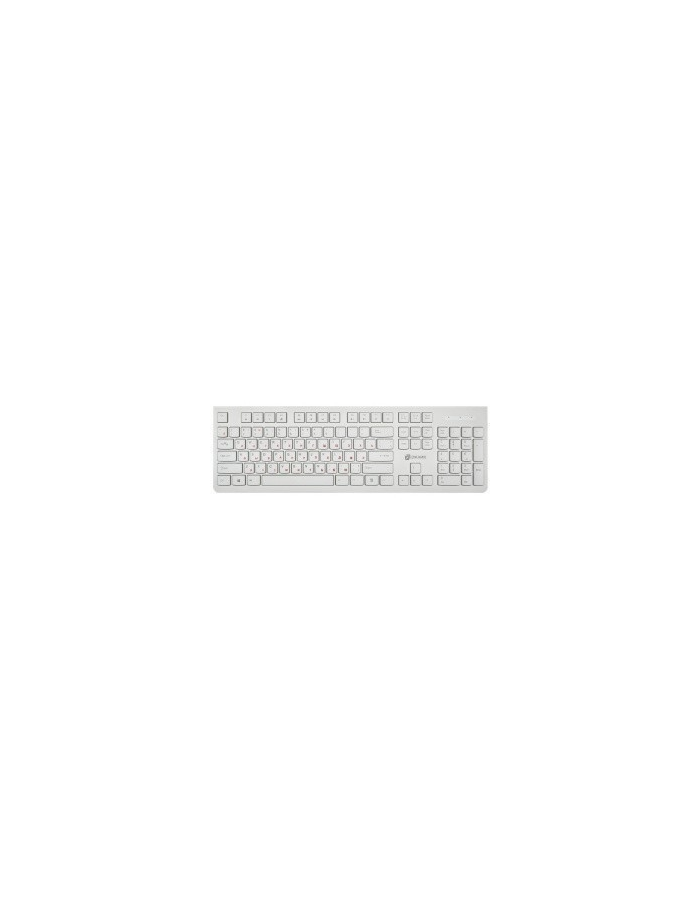 Клавиатура OKLICK 505M, USB, белый [kw-1820 white] - фото №20