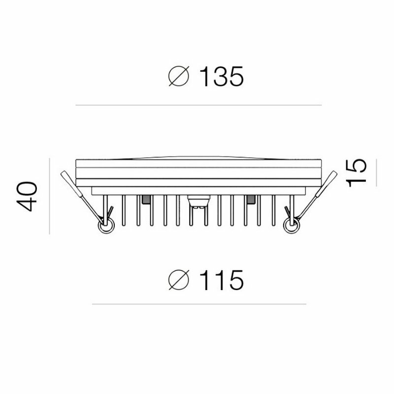 Влагозащищенный светильник LeDron LIP0906-20W-Y3000K - фотография № 8